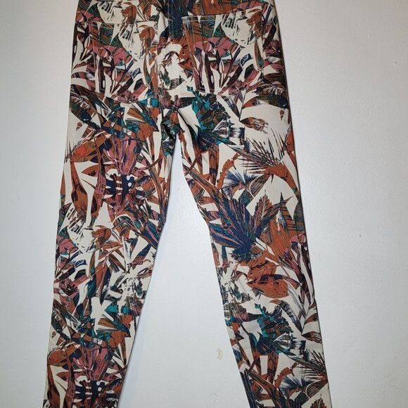 Slim Sation Multiple Womens Tropical Skinny Pant 2 - Picture 7 of 7